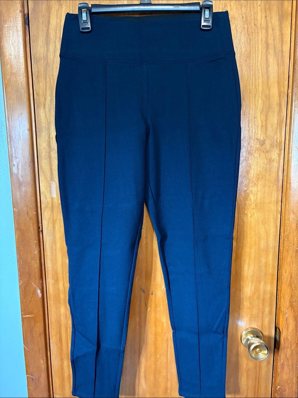 NWOT - Nine West Navy Ponte Women's Pants - Size L